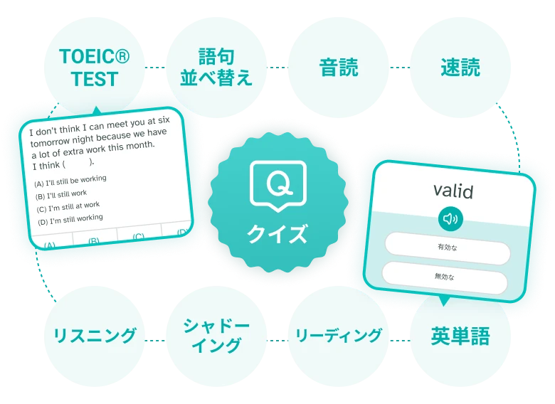 boocoに収録されているクイズの種類